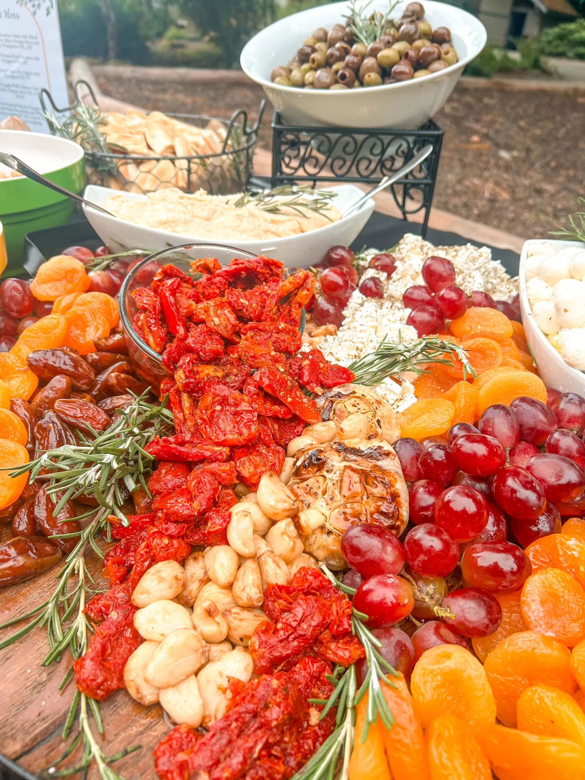 Crescent Moon Catering Display